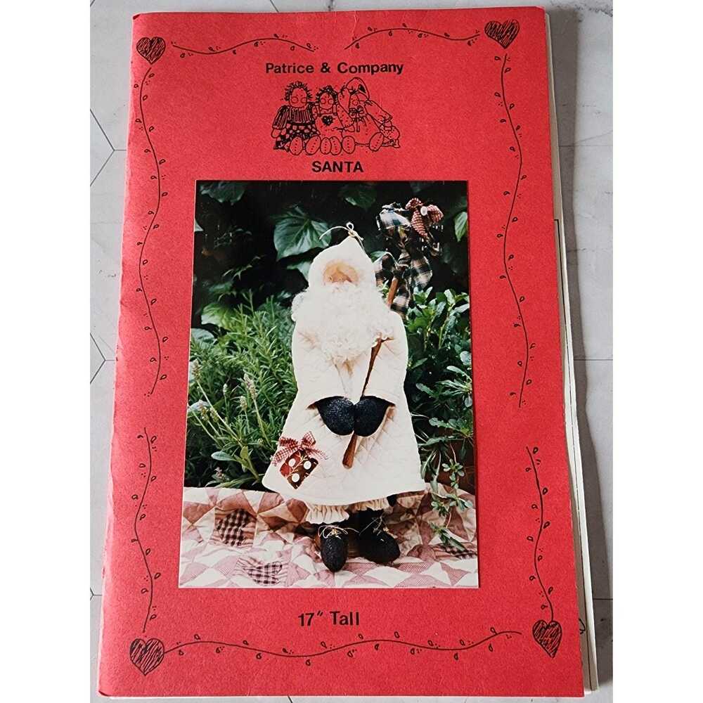Patrice & Company Santa 17" Doll Pattern Number 21 - Uncut - Christmas